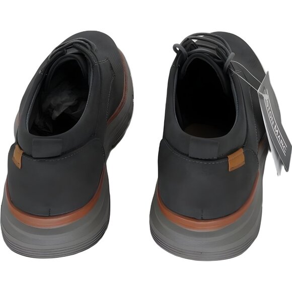 Aston Marc Eglon Oxford Casual Dress Grey Men's US 9M - Picture 3 of 6